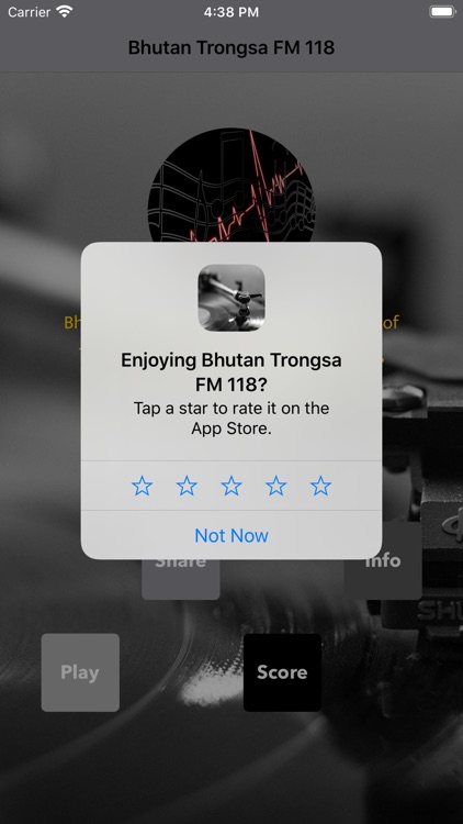 Bhutan Trongsa FM 118
