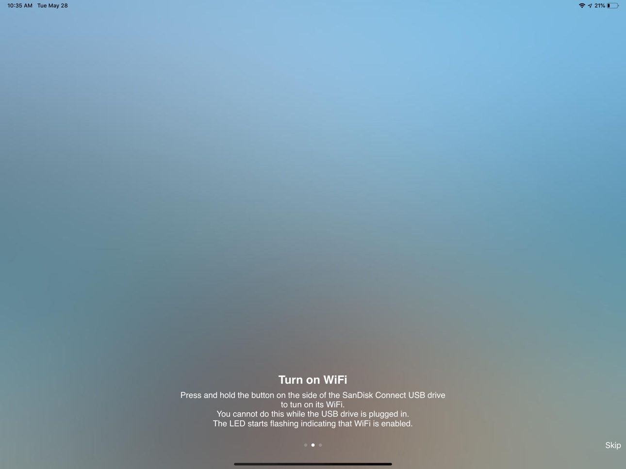 iPad screenshot
