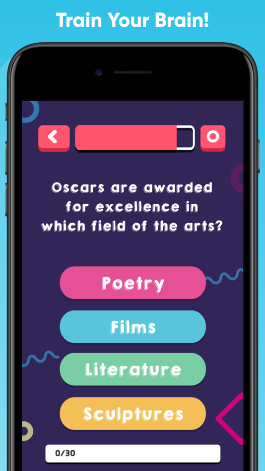 #3. Genius Test: Tricky Brain Quiz (iOS) 由: DH3 Games