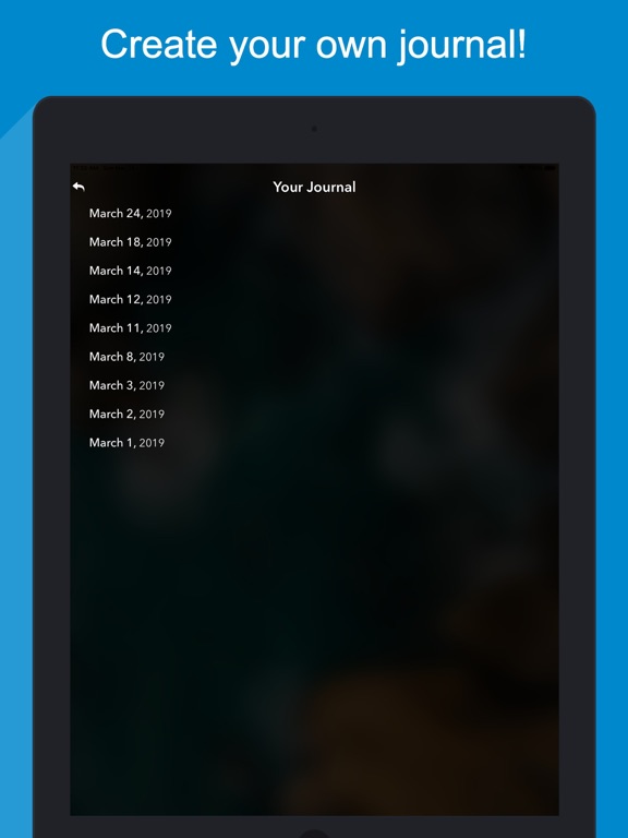 Big Mood iPad screenshot 4 - Lifestyle app