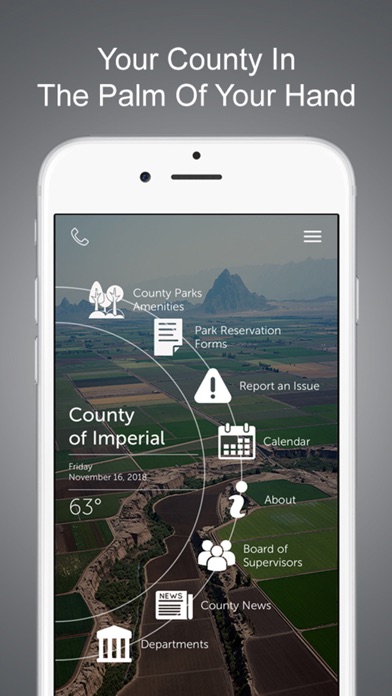 Imperial County Public Works Screenshot