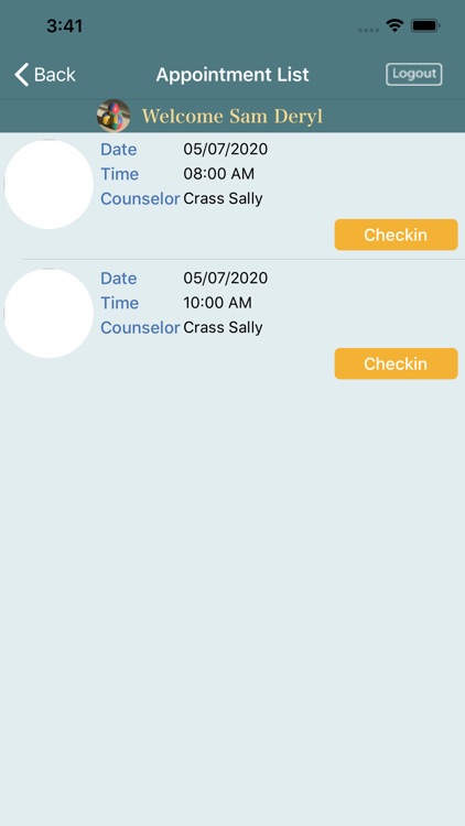Client Checkin screenshot-3