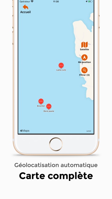 Screenshot #3 pour Pêche Plus