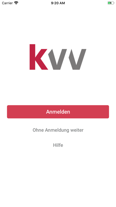 Meine KVV Screenshot