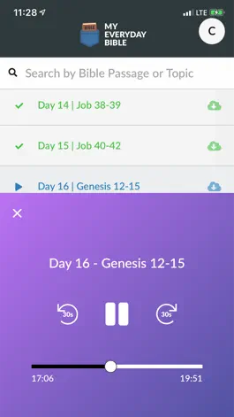 Game screenshot My Everyday Bible mod apk