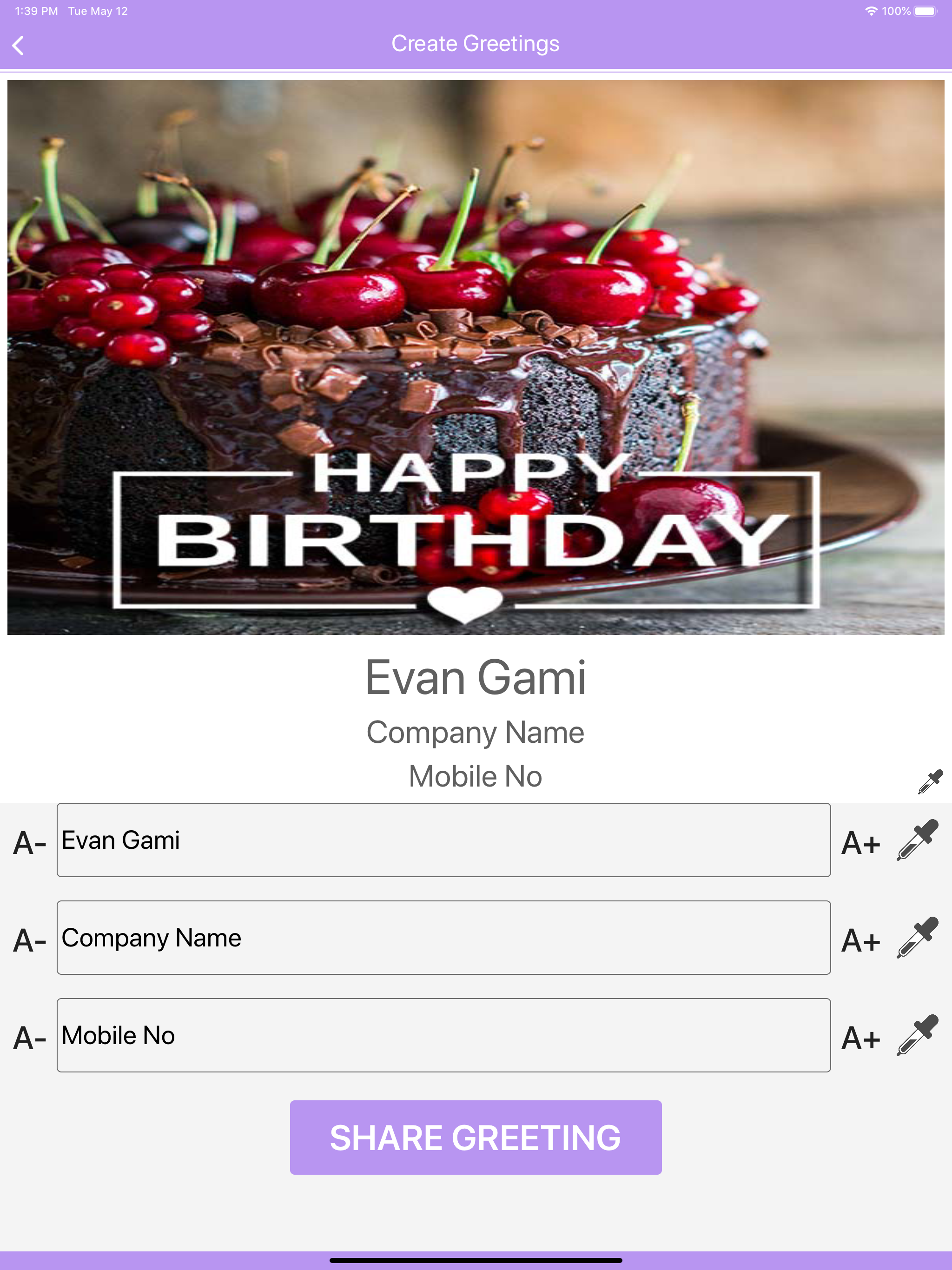 Birthday  Messages & Wishes screenshot 19