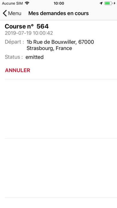 Screenshot #3 pour Réservation Taxis-Taxis Jaunes