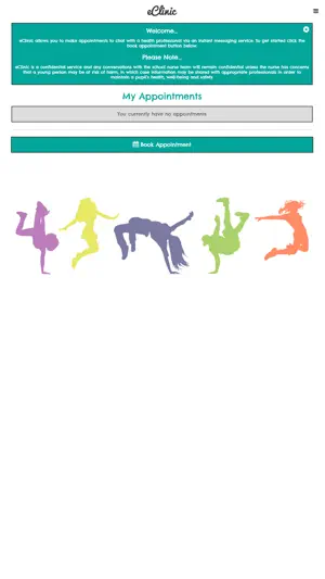 eClinic CAMHS screenshot 1