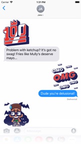 Subway Minifig Stickers screenshot