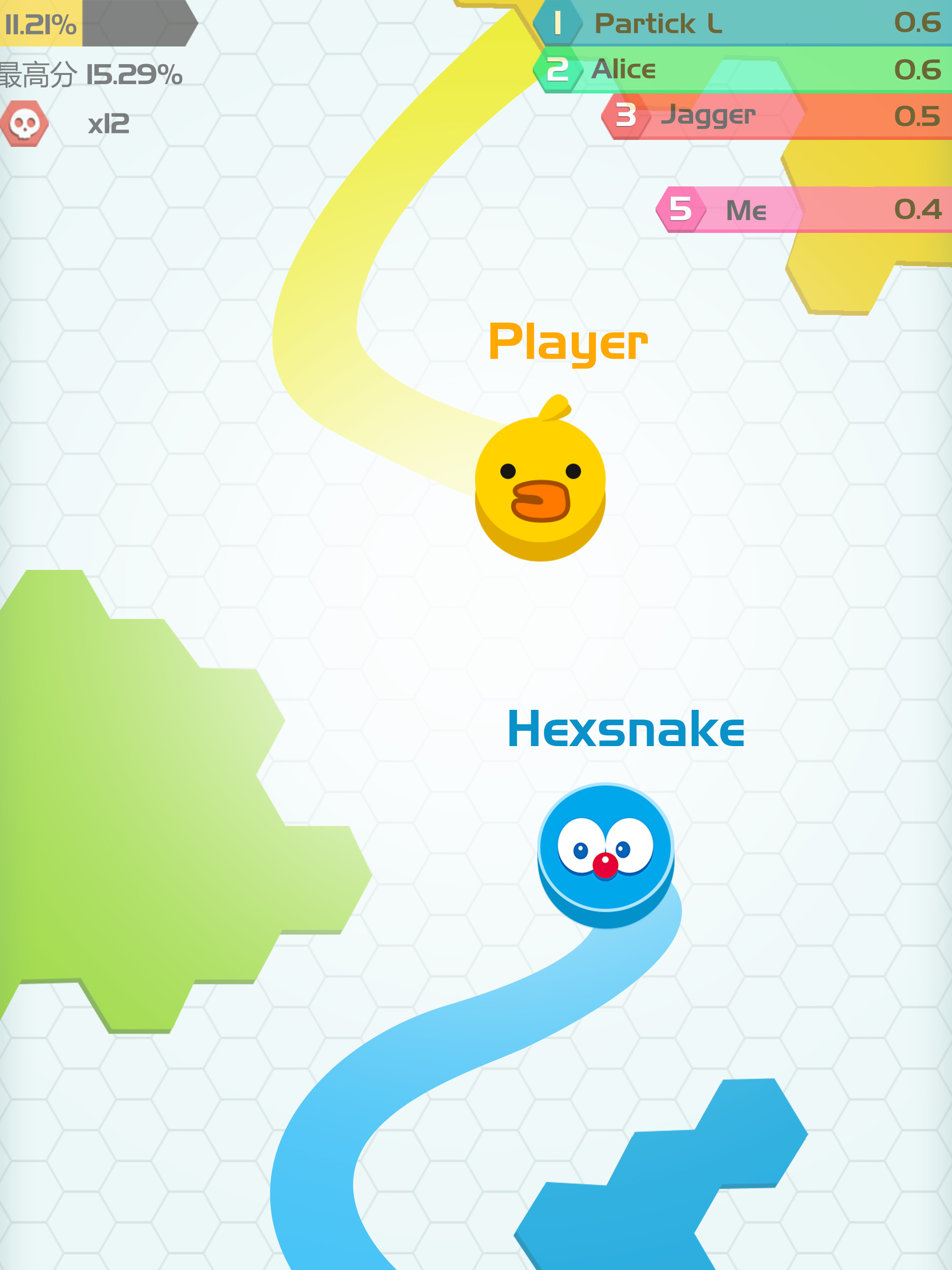 Hexsnake io-Challenge friends