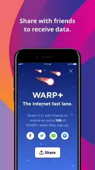 1.1.1.1: Faster Internet iphone resimleri 4