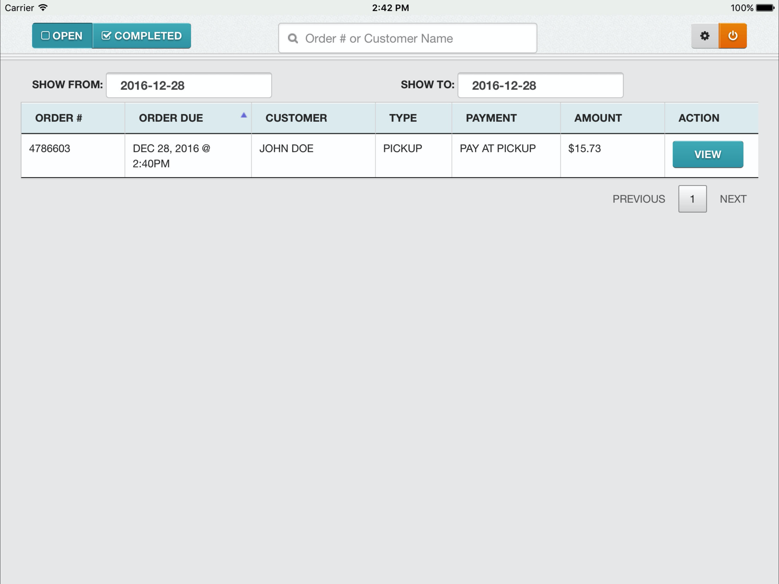 ehungry Orders screenshot 5