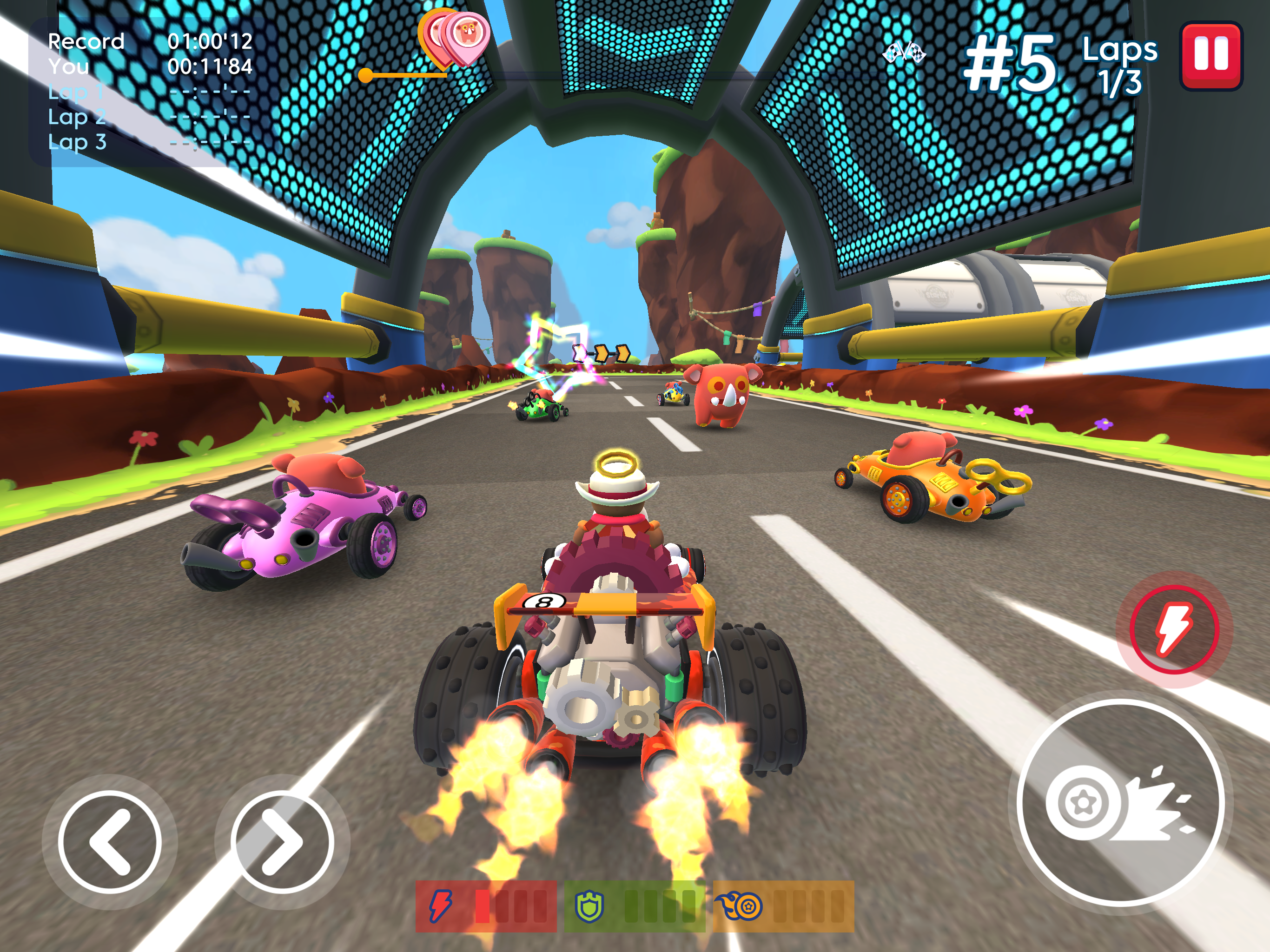Starlit On Wheels: Super Kart