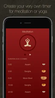 i-qi clock & meditation timer iphone screenshot 4