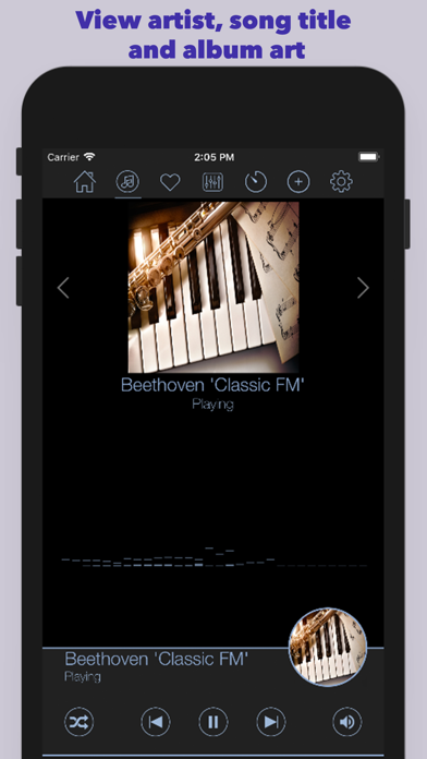 Classical Radios Screenshot