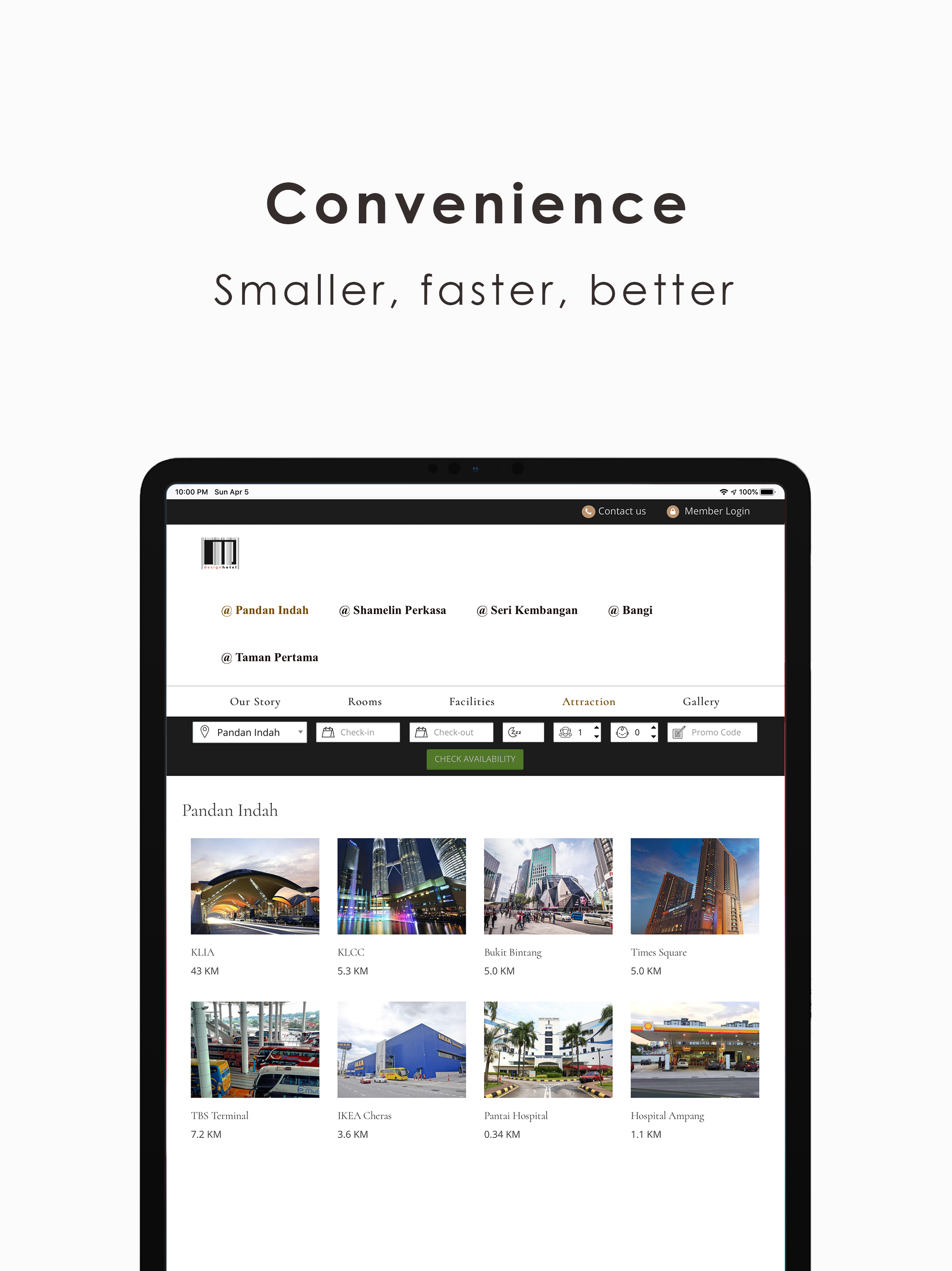 M Design Hotel - Booking screenshot 9