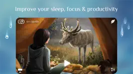 Game screenshot Rainy Sleep Rain Sounds HQ 3D hack