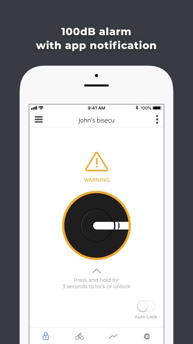 Bisecu - smart bike lock screenshot 3