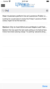 Journal-World e-Edition screenshot