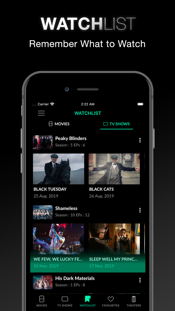 CineFilms - Movies, TV Tracker