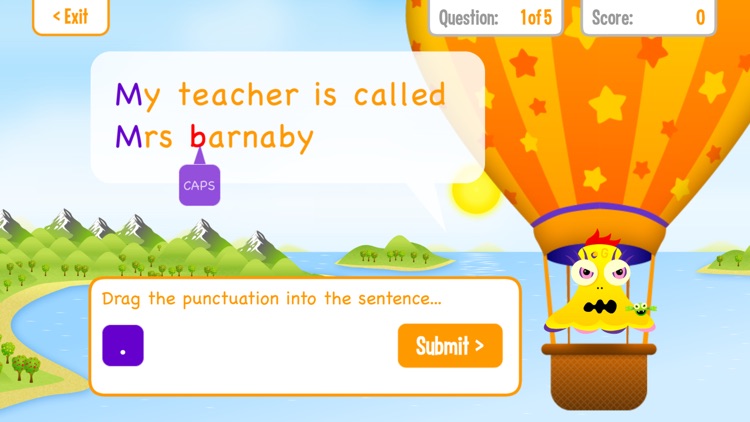 Squeebles Punctuation