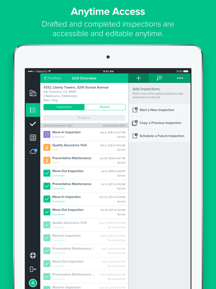 Inspections by HappyCo