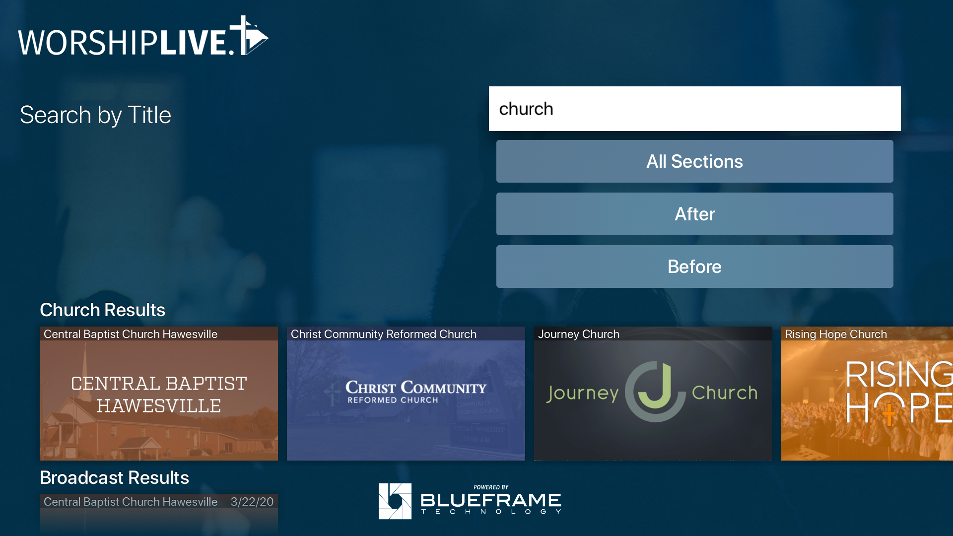 Worship Live TV