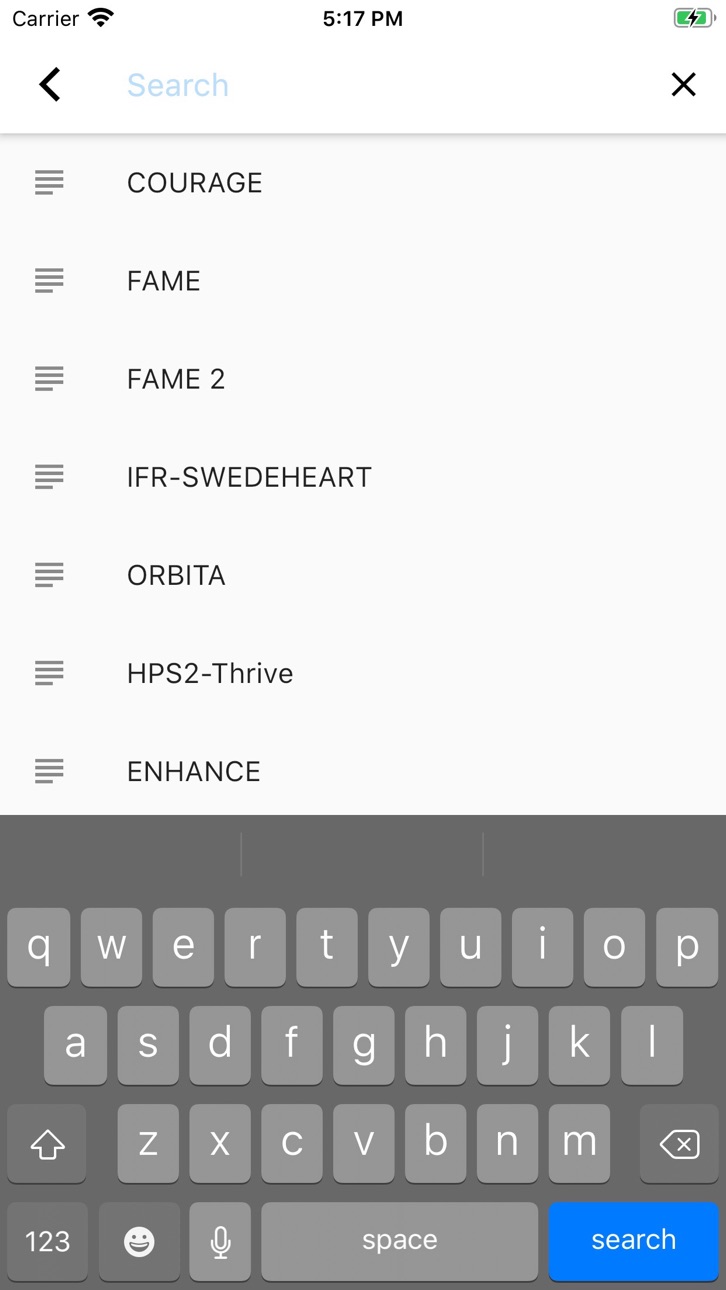 iPhone screenshot