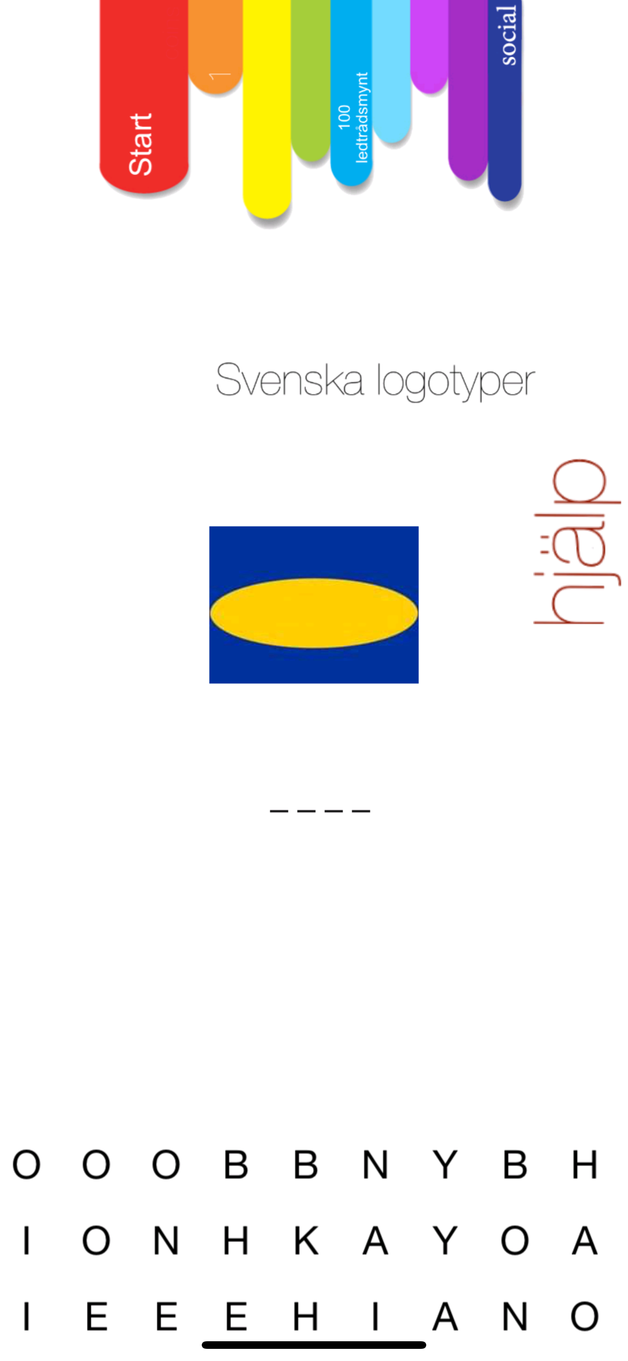 Svenska logotyper Spel