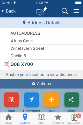 Autoaddress screenshot 3