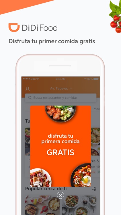 DiDi Food – Comida a Domicilio