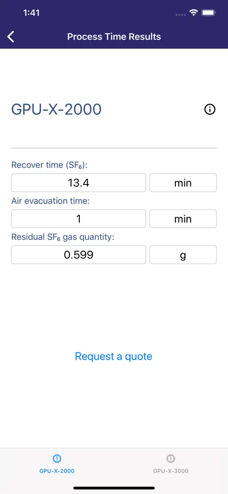 SF6 Calculator