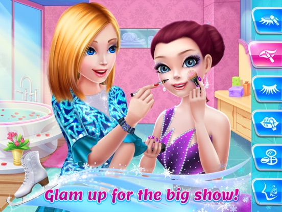 iPad Image of Ice Skating Ballerina