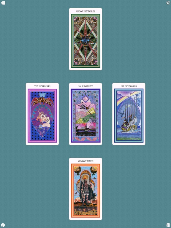 Enchanted Tarot iPad screenshot 5 - Entertainment app