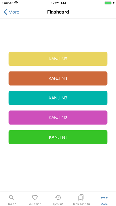Suge Dict - Tu dien Nhat Viet iPhone screenshot 7 - Education app