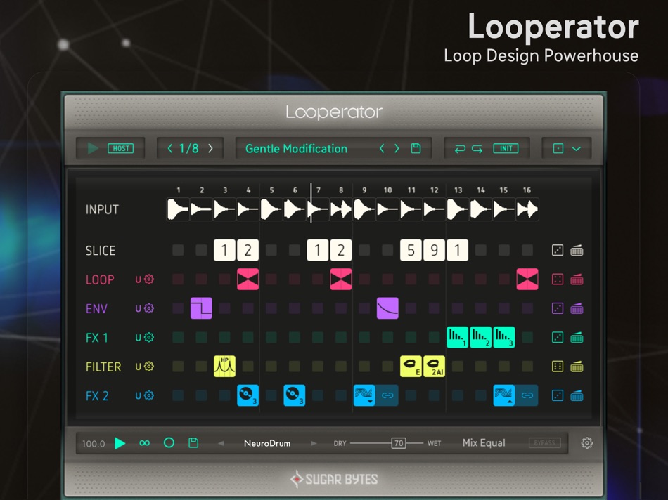 #1. Looperator (iOS) 由: Sugar Bytes GmbH