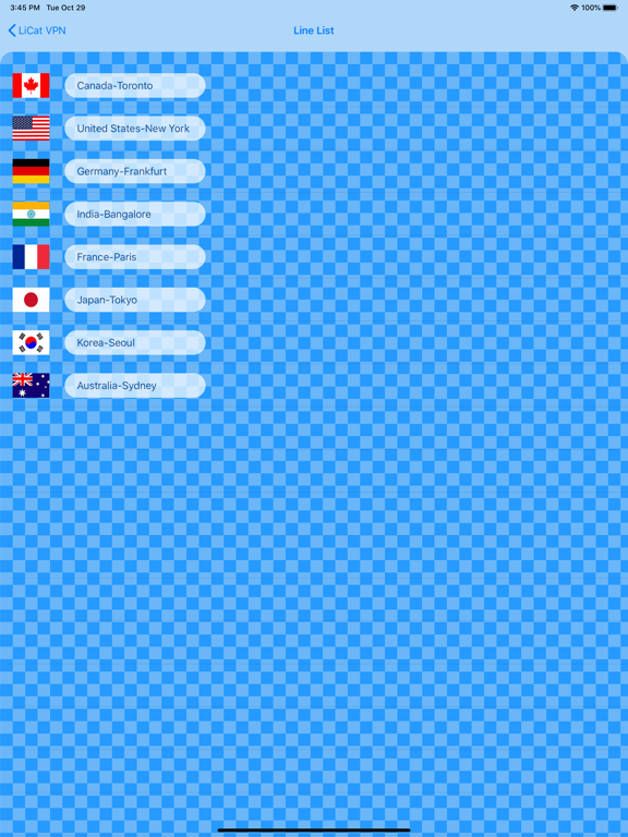 Screenshot #6 pour LiCat VPN - Fast Connect