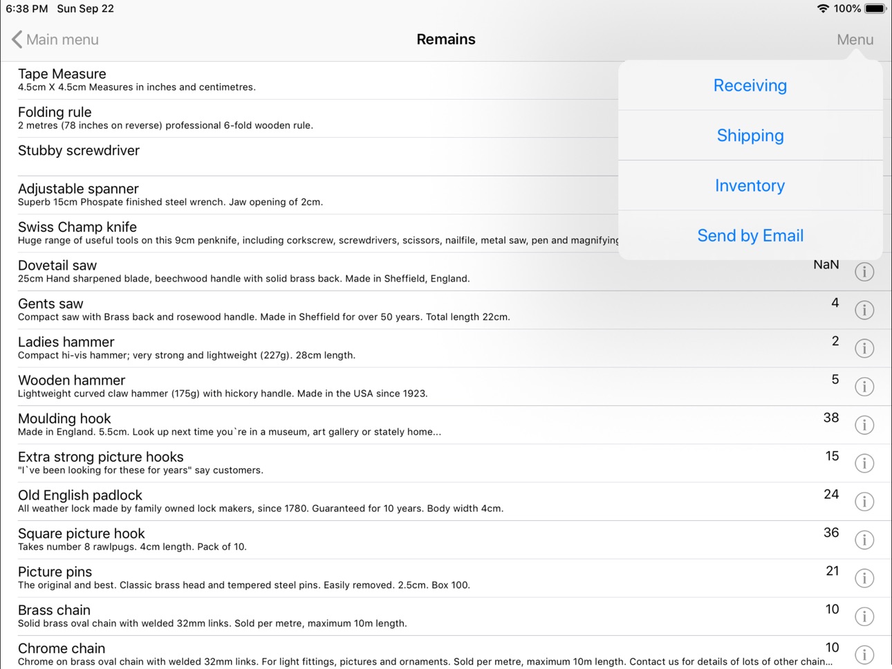 iPad screenshot