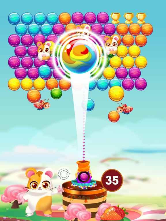 Bubble Sweet Games 2020 iPad screenshot