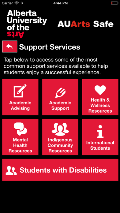 App screenshot