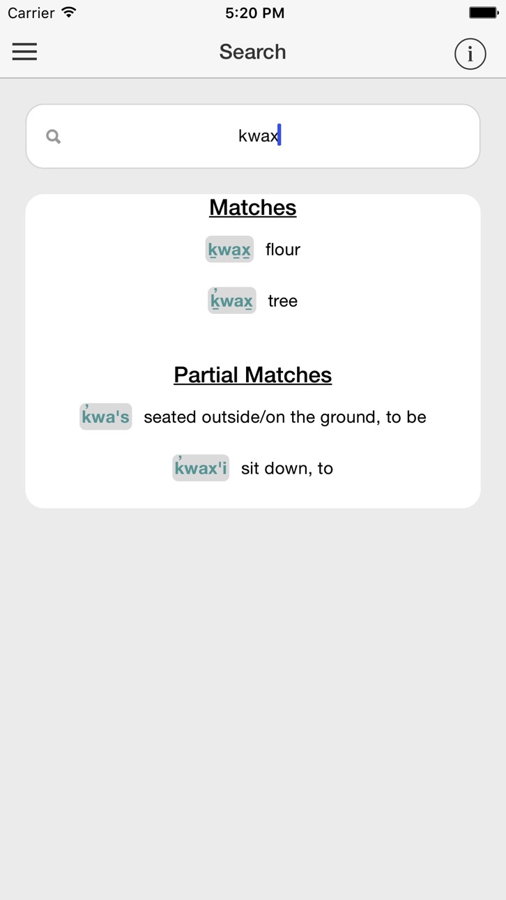 iPhone screenshot