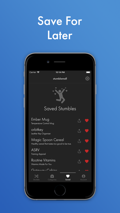 Stumblemall - Discover & Shop iPhone screenshot 6 - Shopping app
