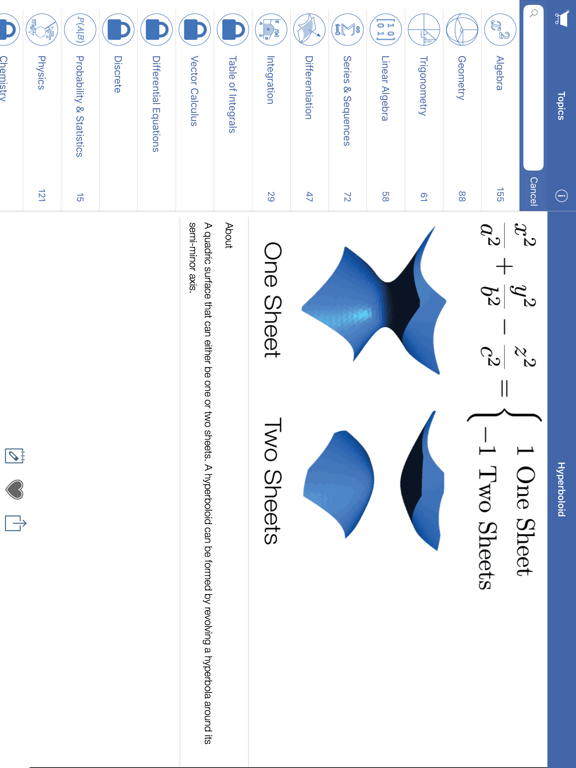 Math Ref Lite iPad screenshot 4 - Education app