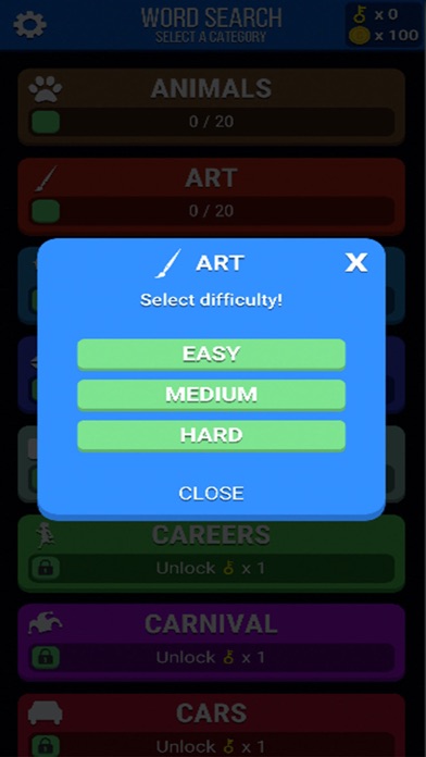 Word Cross Puzzles Search iPhone screenshot