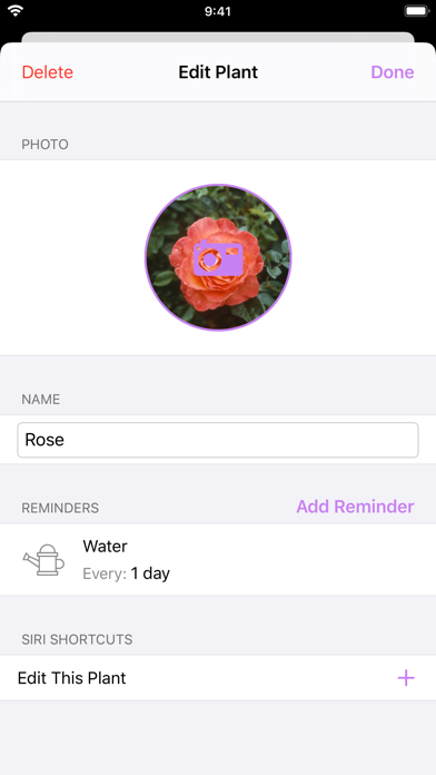 WaterMe - Gardening Reminders Screenshot