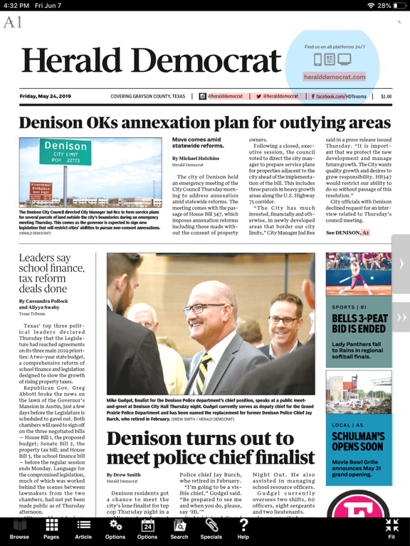 Screenshot #4 pour Herald Democrat eEdition