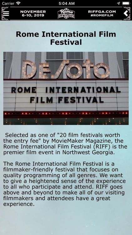 Rome International Film Fest