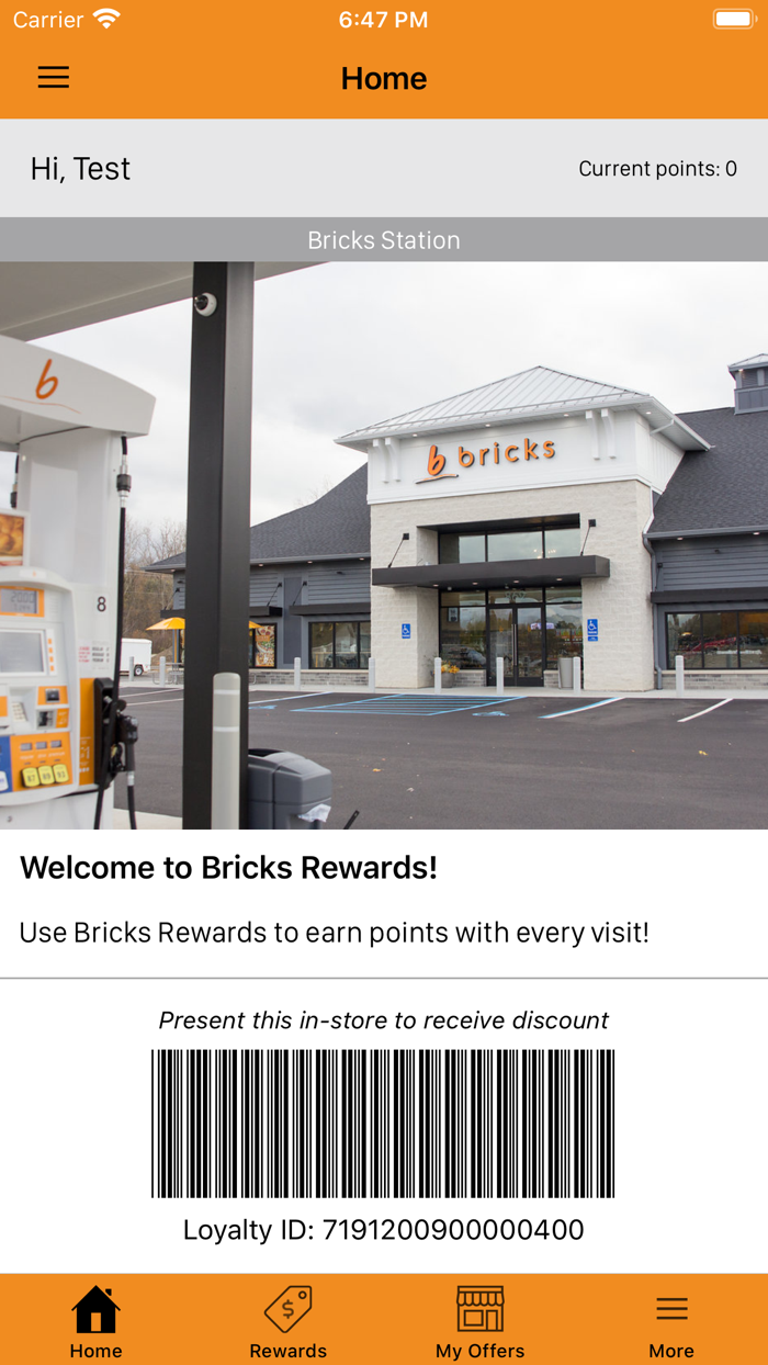 Bricks Rewards