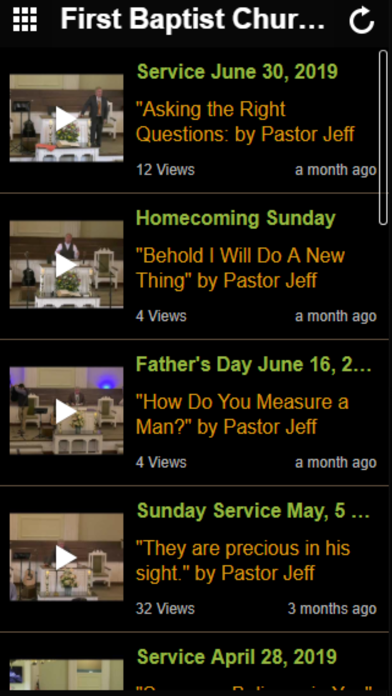 Troy First Baptist Church screenshot 2