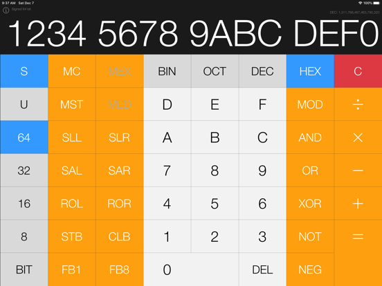 Screenshot #5 pour Simple Hex Calc